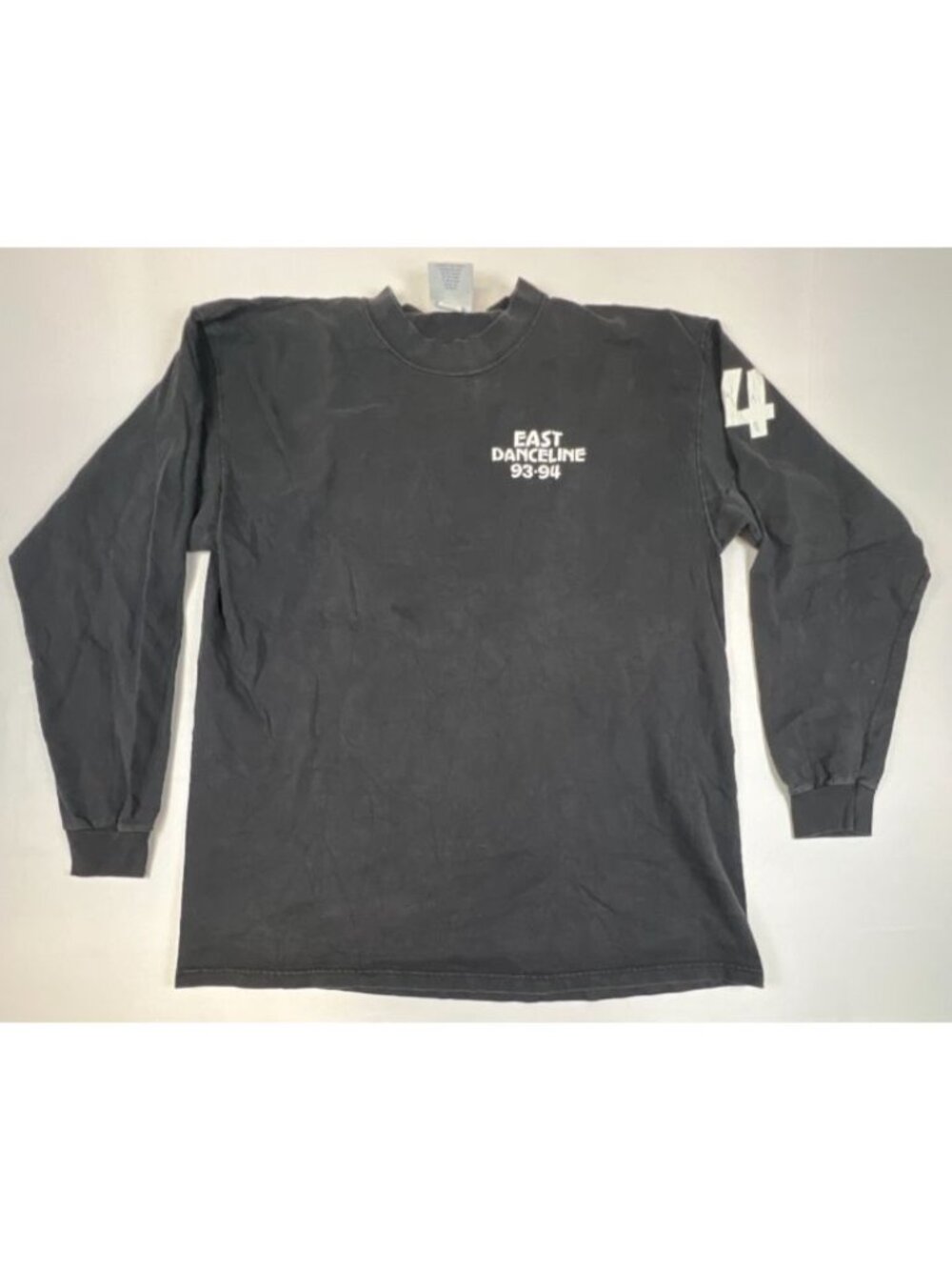 Vintage 93-94 East Danceline T Shirt XL Santee HVYWT Long Sleeve Black